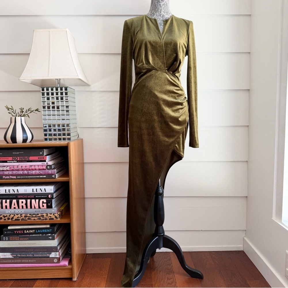 Ronny Kobo Valkyrie Dress in Juniper size M - Picture 2 of 8